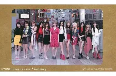 【中古】シール・ステッカー(女性) IZ*ONE ICカードステッカー(絵柄D) 「CD Vampire」 TSUTAYA RECORDS購入特典