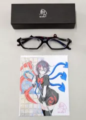 【中古】アクセサリー(非金属) [レンズ度無し] 封獣ぬえモデル(アセテート/クリアレンズ) TOHO MEGANE(眼鏡) 再販版 「東方Project」 C94グッズ