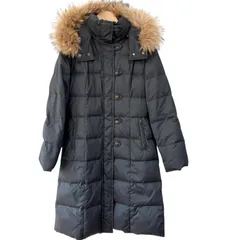 ZM1699 22 OCTOBRE  ヴァンドゥーオクトーブル　ロングダウンコート　ラクーンファー　ブラック　黒　レディース　サイズ 38