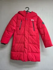 EXR 赤色 ロング ダウン アウター 130