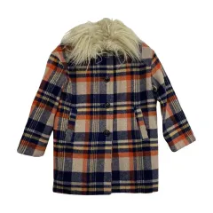 キッズ120/ベルベローズ CHECK コート