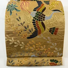 美品☆正絹　証紙あり 白綾苑大庭 七宝 箔 黒 六通 正絹 151fd51f4a0e20a3b69e50467b4aa5