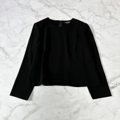 【大きいサイズ】TOKYO IGIN ブラックフォーマル ブラウス 黒 日本製 17R 大きいサイズ