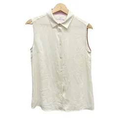 PaulSmith(ポールスミス) ノースリーブシャツブラウス サイズ40 L レディース - アイボリー