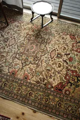 トルコ　カイセリ　ヴィンテージラグ　アンティークカラー　上質