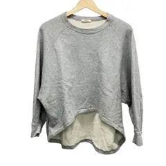 LE PHIL(ルフィル) トレーナー サイズF レディース美品  - ライトグレー 長袖
