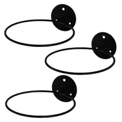 ideastore ボールホルダー 壁掛け 収納 ディスプレイ バスケット サッカー 3個セット 