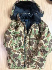 ポロラルフローレン カモフラージュ ダウン アウター