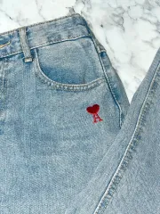 (正規品)Ami デニムパンツ ライトブルーデニム (s)