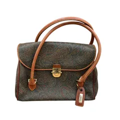 ZM1699  i Santi  イサンティ　イタリア製　ペイズリー柄　ハンドバッグ　レディース