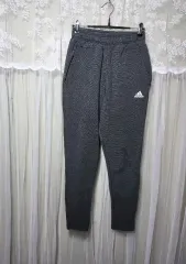 アディダス グレー ストレッチ 밴딩 トレーナー ズボン