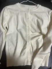 アイボリー カーディガン