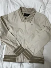 (韓国国内唯一) BURBERRY バーバリー BLACK LABEL ブラックラベル 正規品 KARA（カラ） ノヴァチェック ブルー CHECK チェック ブルゾン ジャケット