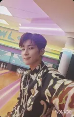 【中古】コレクションカード(男性) SEVENTEEN/WONWOO(ウォヌ)/左手伸ばし/CD「Special Album ; [Semicolon]」Loppi・HMV特典オリジナルスペシャルフォトカード