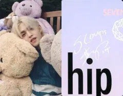 【中古】コレクションカード(男性) SEVENTEEN/S.COUPS(エスクプス)/裏面ピンク・印刷サイン入り/「Dicon PHOTOCARD101 SEVENTEEN」フォトカード