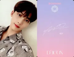 【中古】コレクションカード(男性) SEVENTEEN/JEONGHAN(ジョンハン)/裏面ピンク・印刷サイン入り/「Dicon PHOTOCARD101 SEVENTEEN」フォトカード