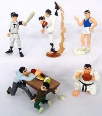 1964年東京オリンピックペプシコーラフィギュア 10体ビンテージ【1体難