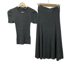 POLObyRalphLauren(ポロラルフローレン) スカートセットアップ レディース - グレー