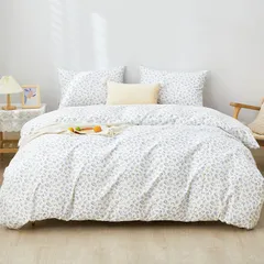 新品 SAPHREAS 寝具カバーセット 布団カバーセット 掛け布団カバー 4点セット洋式ベッド・和式布団兼用 ダブル 洗い替え速乾 ピーチスキン加工 ボックスシーツ 四季通用 枕カバー