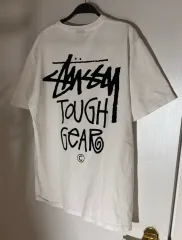STUSSY タフ ギア 半袖 Tシャツ 白