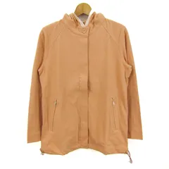 キャロウェイ フーディジャケット ゴルフ スポーツウエア アウター レディース Mサイズ ベージュ Callaway