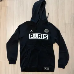 ナイキ エアジョーダン パリ・サンジェルマンFC ブラック フードTシャツ