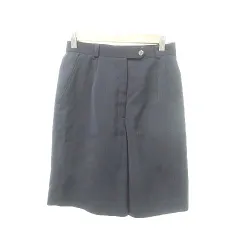 マンシングウェア MUNSINGWEAR 美品 ハーフパンツ 11 約M～Lサイズ 紺 ネイビー ■GY61