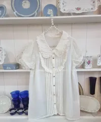 リズリサ(LIZ LISA) シースルー フリル ブラウス