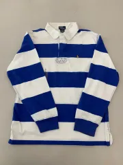 ポロ ラルフローレン BOYS 長袖 ラグビー カラーTシャツ XL (20)