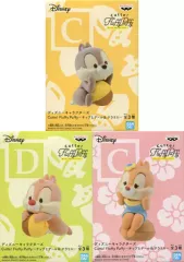 【中古】フィギュア 全3種セット 「ディズニー」 Cutte! Fluffy Puffy～チップとデール＆クラリス～