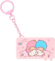 キキララ　リトルツインスターズ　ミニミラー&コームキーホルダー（身の回り雑貨 いつまでもサンリオ）