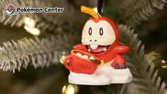 【即納】アメリカカナダ限定 クリスマスオーナメント ポケモンセンター 2024 ホゲータ Fuecoco フィギュア 希少