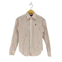 ラルフローレン RALPH LAUREN ポニー刺繍ストライプシャツ レディース  2