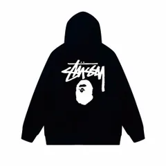【新品未使用】2025新作Stussy ステューシー ジップパーカー 男女兼用