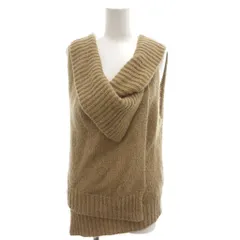 ガリャルダガランテ GALLARDAGALANTE ニット ノースリーブ ニットベスト ウール F ベージュ /YJ ■YHS12