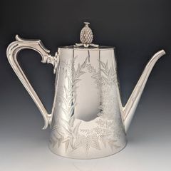 英国 1863年 花鳥文 純銀スターリング・シルバー マグ 117g - メルカリ