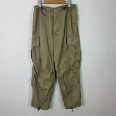 00s RATON LAFUR カーゴパンツ 無地 カーキ Mサイズ メンズ 古着 アメカジ ミリタリー　テック系　ストリート