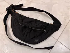 PORTER タンカー 2way ウエストポーチ ブラック