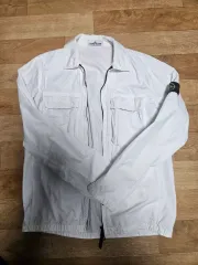 m 22ss ストーンアイランド オーバーサイズシャツ 白