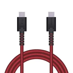 エレコム USBケーブル 1.2m Type-Cオス - オス 断線に強い高耐久 PD対応 レッド MPA-CCS12PNRD