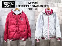 リーボック アレン・アイバーソン リバーシブル ダウンジャケット XL IVERSON Reebok