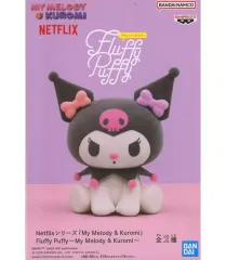 【中古】フィギュア クロミ 「サンリオキャラクターズ Netflixシリーズ My Melody ＆ Kuromi」 Fluffy Puffy～My Melody ＆ Kuromi～