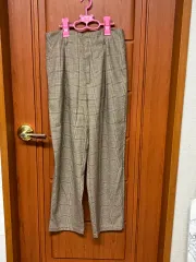 GU 日本 ヴィンテージ CHECK ズボン (服 3点以上購入時 送料無料)