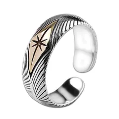 [Bel cuore] ベルクオーレ リング メンズ 指輪 人気 おしゃれ ステンレス フリーサイズ アクセサリー 