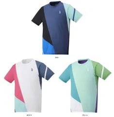 ゴーセン GOSEN テニス ゲームシャツ メンズ レディース 半袖Tシャツ ソフトテニス 部活 チーム トレーニング 練習 吸汗速乾 日本ソフトテニス連盟 日本バドミントン協会審査合格品  T2406 20 ブルー