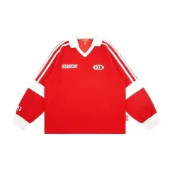 ICEBISCUIT カラーブロック ポリエルテルジャージTシャツ