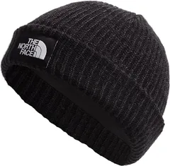 ザ ノースフェイス ビーニー ニット帽 帽子 ボックスロゴ メンズ レディース NF0A3FJW ニットキャップ SALTY LINED BEANIE (JP, アルファベット, Free Size, ブラック) [並 [ブラ���ク] [Free Size]