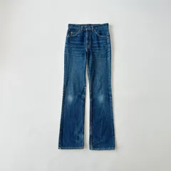 90s Levi’s517 ブーツカット フレアデニム USA製 オレンジタブ W29 ブルー