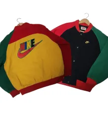 ナイキ ビックロゴ カラーブロック 90s 三和スポーツ スタジアム ジャケット