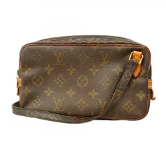 ルイ・ヴィトン(Louis Vuitton) ルイ・ヴィトン ショルダーバッグ モノグラム ポシェットマルリーバンドリエール M51828  ブラウンレディース